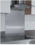 Stainless steel splashbacks